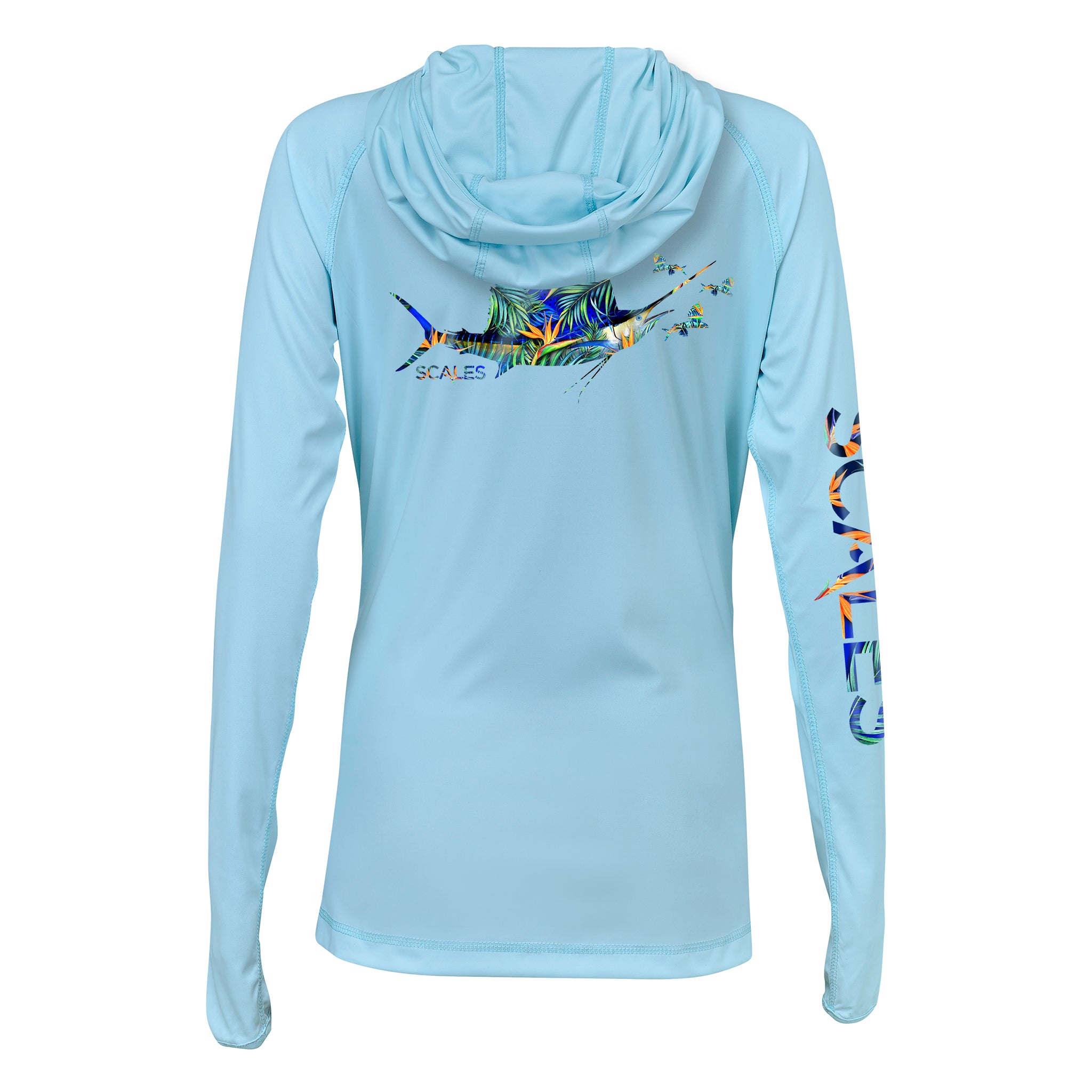 Fly Sail Pro Performance Hoodie Light Blue – Scalesgear.com